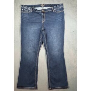 Torrid Jean Womens Size 28XT Luxe Slim boot Med Wash Stretch Denim Comfort Jeans